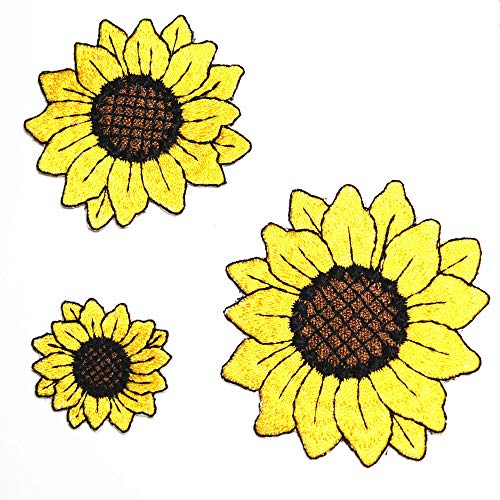 SUNMOVE 3 Stück zart bestickte Aufnäher Van Gogh Sonnenblume Bügelbild Aufnäher Abzeichen Tasche Kleidung Jeans Applikation DIY SUNMOVE 3 Stück zart bestickte Aufnäher Van Gogh Sonnenblume Bügelbild Aufnäher Abzeichen Tasche Kleidung Jeans Applikation DIY von SUNMOVE