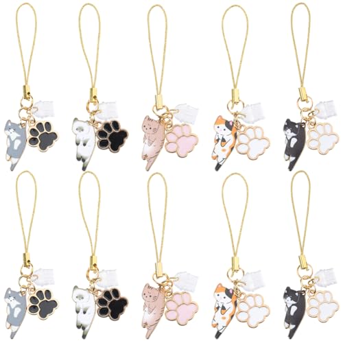 SUNNYCLUE 1 Box 10 Stück Katzen Handyanhänger Handy Anhänger Set Handy Anhänger Gurt Kawaii Süße Hängende Katzen Tierpfoten Staubschutzstecker Anhänger Staub Stecker Für Frauen Und Erwachsene Handy An SUNNYCLUE 1 Box 10 Stück Katzen Handyanhänger Handy Anhänger Set Handy Anhänger Gurt Kawaii Süße Hängende Katzen Tierpfoten Staubschutzstecker Anhänger Staub Stecker Für Frauen Und Erwachsene Handy An von SUNNYCLUE