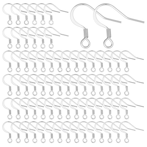 SUNNYCLUE 1 Box 100 Französische Ohrringhaken 304 Edelstahl Ohrhaken Ohrhaken Silberne Ohrhaken Angelhaken Ohrhaken Für Die Schmuckherstellung Frauen Erwachsene DIY Ohrhänger Bastelbedarf SUNNYCLUE 1 Box 100 Französische Ohrringhaken 304 Edelstahl Ohrhaken Ohrhaken Silberne Ohrhaken Angelhaken Ohrhaken Für Die Schmuckherstellung Frauen Erwachsene DIY Ohrhänger Bastelbedarf von SUNNYCLUE