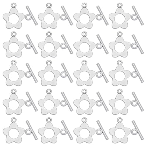 SUNNYCLUE 1 Box 100 Sets Knebelverschluss Für Schmuck Blumen Kippverschluss IQ Kippverschlüsse T Bar Verschluss Verschlüsse Hakenverbinder T Bar Verschlüsse Für Die Schmuckherstellung Verschlüsse Armb SUNNYCLUE 1 Box 100 Sets Knebelverschluss Für Schmuck Blumen Kippverschluss IQ Kippverschlüsse T Bar Verschluss Verschlüsse Hakenverbinder T Bar Verschlüsse Für Die Schmuckherstellung Verschlüsse Armb von SUNNYCLUE