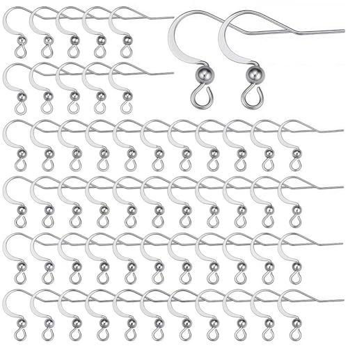 SUNNYCLUE 1 Box 100 Stück 304 Edelstahl Ohrringhaken Angelhaken Ohrringdrähte Silberohrringzubehör Kugelpunkt Ohrhaken Französische Ohrhaken Für Die Schmuckherstellung von Frauen Und Erwachsenen Zum B SUNNYCLUE 1 Box 100 Stück 304 Edelstahl Ohrringhaken Angelhaken Ohrringdrähte Silberohrringzubehör Kugelpunkt Ohrhaken Französische Ohrhaken Für Die Schmuckherstellung von Frauen Und Erwachsenen Zum B von SUNNYCLUE