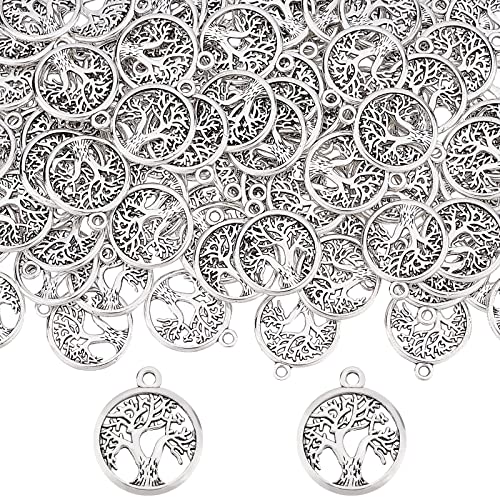 SUNNYCLUE 1 Box 100 Stück Baum Des Lebens Charms Bulk Tibetischer Stil Legierung Flache Runde Anhänger Für Die Schmuckherstellung Charms DIY Handwerk Baumeln Halskette Armband Ohrringe Zubehör Zubehör SUNNYCLUE 1 Box 100 Stück Baum Des Lebens Charms Bulk Tibetischer Stil Legierung Flache Runde Anhänger Für Die Schmuckherstellung Charms DIY Handwerk Baumeln Halskette Armband Ohrringe Zubehör Zubehör von SUNNYCLUE