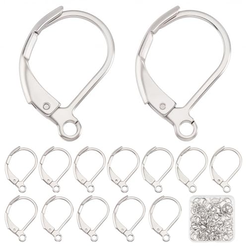 SUNNYCLUE 1 Box 100 Stück Brisuren Ohrhaken 304 Edelstahl Ohrhaken Bulk Brisuren Ohrhaken Brisuren Ohrringe Für Die Schmuckherstellung Charms Ohrringhaken Geschlossene Häkelmaschenmarkierer Metall SUNNYCLUE 1 Box 100 Stück Brisuren Ohrhaken 304 Edelstahl Ohrhaken Bulk Brisuren Ohrhaken Brisuren Ohrringe Für Die Schmuckherstellung Charms Ohrringhaken Geschlossene Häkelmaschenmarkierer Metall von SUNNYCLUE