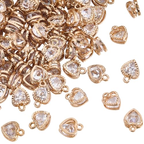 SUNNYCLUE 1 Box 100 Stück Glas Herzanhänger Strass Herzen Charms Goldlegierung Facettierter Edelstein Valentinstag Liebe Zirkonia Anhänger Für Die Schmuckherstellung Zubehör Hochzeit Armbänder Halsket SUNNYCLUE 1 Box 100 Stück Glas Herzanhänger Strass Herzen Charms Goldlegierung Facettierter Edelstein Valentinstag Liebe Zirkonia Anhänger Für Die Schmuckherstellung Zubehör Hochzeit Armbänder Halsket von SUNNYCLUE