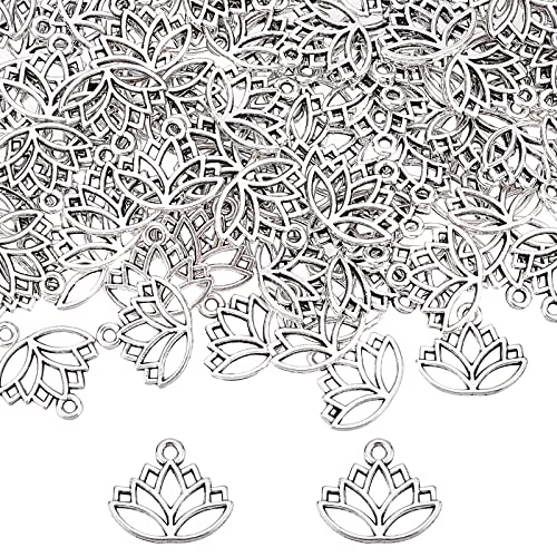SUNNYCLUE 1 Box 100 Stück Lotusblumenanhänger Im Tibetischen Stil Silber Lotusblumenanhänger Für Die Schmuckherstellung Charms Ohrringe Halsketten Armbänder Zubehör Bastelzubehör SUNNYCLUE 1 Box 100 Stück Lotusblumenanhänger Im Tibetischen Stil Silber Lotusblumenanhänger Für Die Schmuckherstellung Charms Ohrringe Halsketten Armbänder Zubehör Bastelzubehör von SUNNYCLUE