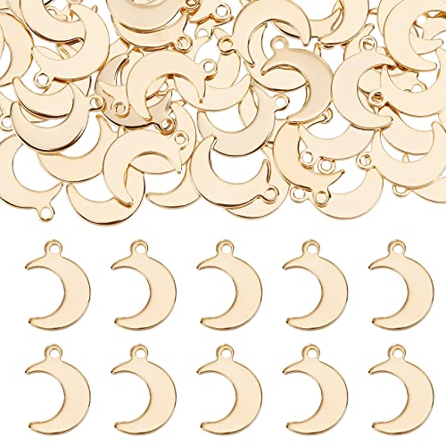 SUNNYCLUE 1 Box 100 Stück Mond Anhänger Bulk Edelstahl Mond Anhänger Gold Mondsichel Anhänger Monde Sterne Himmlischer Glücksbringer Für Die Schmuckherstellung Charms DIY Halsketten Ohrringe Armbänder SUNNYCLUE 1 Box 100 Stück Mond Anhänger Bulk Edelstahl Mond Anhänger Gold Mondsichel Anhänger Monde Sterne Himmlischer Glücksbringer Für Die Schmuckherstellung Charms DIY Halsketten Ohrringe Armbänder von SUNNYCLUE