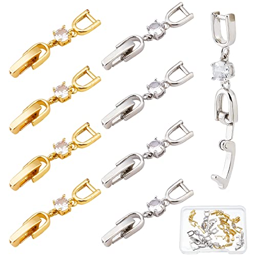 SUNNYCLUE 1 Box 12 Stück Umklappbare Halsketten Verlängerung Armband Strass Verlängerungsverschluss Verlängerung Messing Faltverschlüsse Für Die Schmuckherstellung Kristallverschluss Konverter Fußkett SUNNYCLUE 1 Box 12 Stück Umklappbare Halsketten Verlängerung Armband Strass Verlängerungsverschluss Verlängerung Messing Faltverschlüsse Für Die Schmuckherstellung Kristallverschluss Konverter Fußkett von SUNNYCLUE