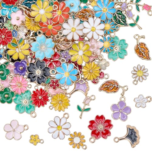 SUNNYCLUE 1 Box 120 Stück 12 Stile Emaille Floridnanhänger Ginkgoblatt Anhänger Kleine Legierung Pflanzenblätter Kirschblüten Floridnanhänger Für Die Schmuckherstellung Zum Basteln von Ohrringen Halsk SUNNYCLUE 1 Box 120 Stück 12 Stile Emaille Floridnanhänger Ginkgoblatt Anhänger Kleine Legierung Pflanzenblätter Kirschblüten Floridnanhänger Für Die Schmuckherstellung Zum Basteln von Ohrringen Halsk von SUNNYCLUE