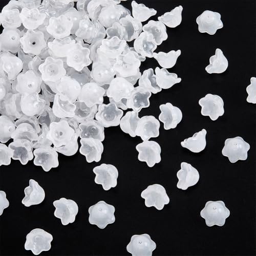 SUNNYCLUE 1 Box 150 Stück Weiße GlasFloridnperlen GlockenFloridn Perlenkappen Transparent Sprühlackiert Maiglöckchen Floridn Endkappen Für Die Herstellung von DIY Schmuck Armbänder Ohrringe Halsketten SUNNYCLUE 1 Box 150 Stück Weiße GlasFloridnperlen GlockenFloridn Perlenkappen Transparent Sprühlackiert Maiglöckchen Floridn Endkappen Für Die Herstellung von DIY Schmuck Armbänder Ohrringe Halsketten von SUNNYCLUE