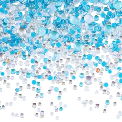 SUNNYCLUE 1 Box 1500 Stück 3 Farben Blaue Perlen Mit Flacher Rückseite Glasperlen Mit Flacher Rückseite Imitation Tiefes Himmelblau Weiß Hellcyan Halbrund Tropfenform Nagelkunst Verzierungsperle Für N SUNNYCLUE 1 Box 1500 Stück 3 Farben Blaue Perlen Mit Flacher Rückseite Glasperlen Mit Flacher Rückseite Imitation Tiefes Himmelblau Weiß Hellcyan Halbrund Tropfenform Nagelkunst Verzierungsperle Für N von SUNNYCLUE