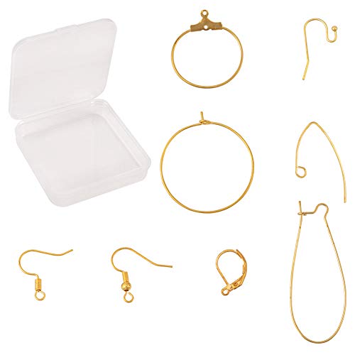 SUNNYCLUE 1 Box 160 Stück 8 Stile Ohrringzubehör Beinhaltet Ohrringhaken & Creolen & Brisuren Für Die Schmuckherstellung Ohrringzubehör Ohrhaken Und Creolen Hypoallergen Golden SUNNYCLUE 1 Box 160 Stück 8 Stile Ohrringzubehör Beinhaltet Ohrringhaken & Creolen & Brisuren Für Die Schmuckherstellung Ohrringzubehör Ohrhaken Und Creolen Hypoallergen Golden von SUNNYCLUE