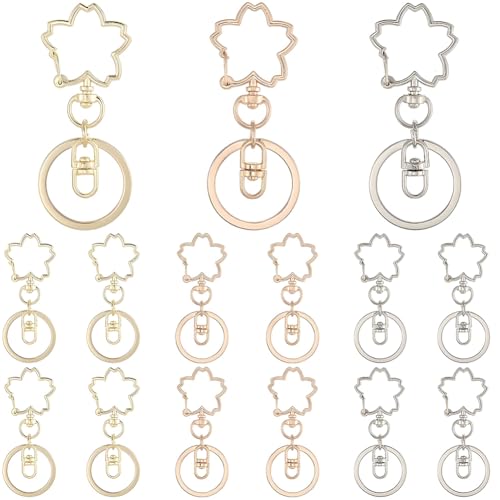 SUNNYCLUE 1 Box 18 Stück 3 Farben Floridn Schlüsselanhänger Verschluss Drehhaken Schlüsselanhänger Gold Silber Drehverschlüsse Mit Biegeringen Schnappschnalle Auslöser Feder Schlüsselringe Für Heimwer SUNNYCLUE 1 Box 18 Stück 3 Farben Floridn Schlüsselanhänger Verschluss Drehhaken Schlüsselanhänger Gold Silber Drehverschlüsse Mit Biegeringen Schnappschnalle Auslöser Feder Schlüsselringe Für Heimwer von SUNNYCLUE
