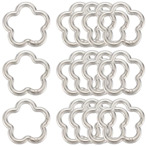 SUNNYCLUE 1 Box 18 Stück 35mm Floridn Karabinerhaken Federverschlüsse Großpackung Silber Großer Karabinerhaken Metallverschlüsse Legierung Klemmclip Verschlüsse Für Schlüsselanhänger DIY Taschen Geldb SUNNYCLUE 1 Box 18 Stück 35mm Floridn Karabinerhaken Federverschlüsse Großpackung Silber Großer Karabinerhaken Metallverschlüsse Legierung Klemmclip Verschlüsse Für Schlüsselanhänger DIY Taschen Geldb von SUNNYCLUE