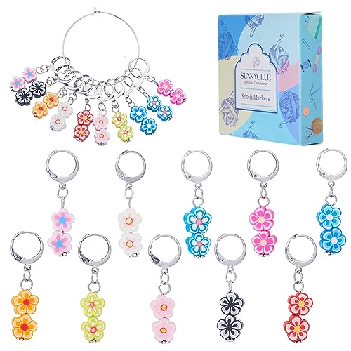 SUNNYCLUE 1 Box 20 Stück Strick Maschenmarkierer Blumenperlen Aus Polymer Ton Niedliche Charms Abnehmbarer Verriegelbarer Häkelmarker Zum Anklipsen Häkel Charms Zum Nähen Weben Stricken Garnen DIY Da SUNNYCLUE 1 Box 20 Stück Strick Maschenmarkierer Blumenperlen Aus Polymer Ton Niedliche Charms Abnehmbarer Verriegelbarer Häkelmarker Zum Anklipsen Häkel Charms Zum Nähen Weben Stricken Garnen DIY Da von SUNNYCLUE