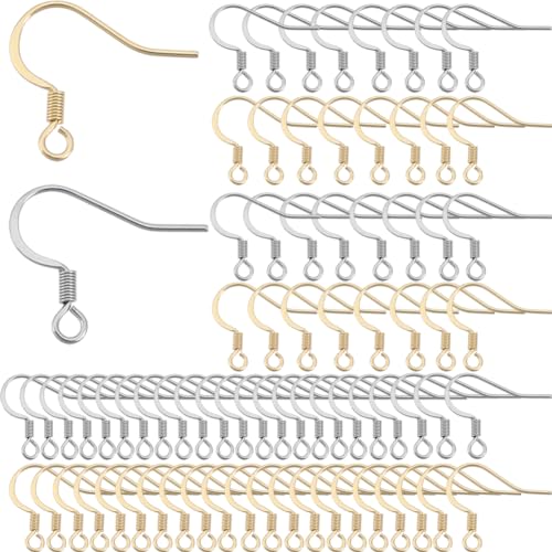 SUNNYCLUE 1 Box 200 Stück Echte 18K Vergoldete Edelstahl Ohrringhaken Fischhaken Ohrringzubehör Französische Ohrhaken Mit Zu Öffnenden Schlaufen Durchbohrte Ohren Hypoallergen Für Schmuckherstellungs SUNNYCLUE 1 Box 200 Stück Echte 18K Vergoldete Edelstahl Ohrringhaken Fischhaken Ohrringzubehör Französische Ohrhaken Mit Zu Öffnenden Schlaufen Durchbohrte Ohren Hypoallergen Für Schmuckherstellungs von SUNNYCLUE