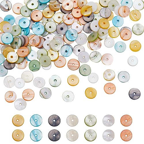 SUNNYCLUE 1 Box 200Pcs Shell Disc Beads Flat Shell Beads Freshwater Shell Beads Colorful Flat Round Shells Summer Ocean Sea Spacer Loose Beads for Jewellery Making DIY Bracelets Necklaces Earrings SUNNYCLUE 1 Box 200Pcs Shell Disc Beads Flat Shell Beads Freshwater Shell Beads Colorful Flat Round Shells Summer Ocean Sea Spacer Loose Beads for Jewellery Making DIY Bracelets Necklaces Earrings von SUNNYCLUE