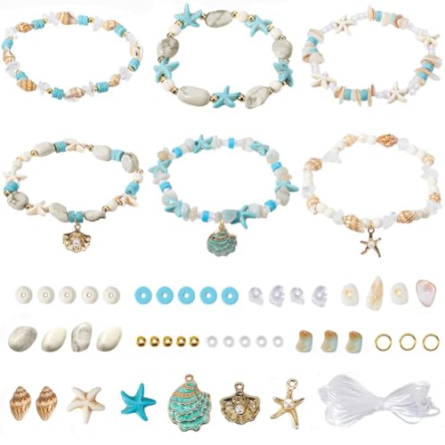 SUNNYCLUE 1 Box 280 Stück DIY 6 Sets Ozean Armband Bastelset Seestern Schildkröten Perlen Muschelperlen Sommer Hawaii Meerestier Perlen Glücksbringer Edelsteinperlen Für Schmuckherstellungs Sets Für E SUNNYCLUE 1 Box 280 Stück DIY 6 Sets Ozean Armband Bastelset Seestern Schildkröten Perlen Muschelperlen Sommer Hawaii Meerestier Perlen Glücksbringer Edelsteinperlen Für Schmuckherstellungs Sets Für E von SUNNYCLUE