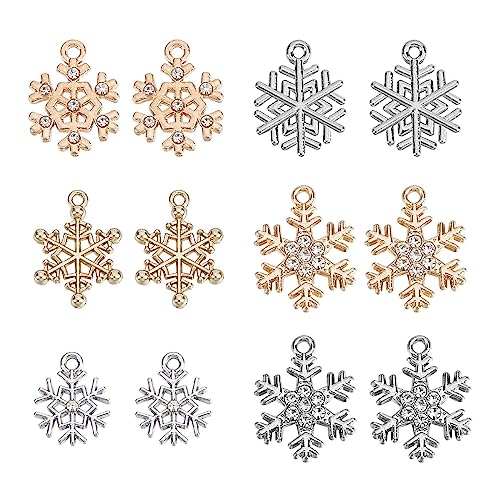 SUNNYCLUE 1 Box 36 Stück 6 Stile Schnee Charms Weihnachts Charm Schneeflocken Charms Weihnachts Charm Winter Strass Charm Für Schmuckherstellung Charms DIY Armband Halskette Ohrringe Weihnachtsfeier G SUNNYCLUE 1 Box 36 Stück 6 Stile Schnee Charms Weihnachts Charm Schneeflocken Charms Weihnachts Charm Winter Strass Charm Für Schmuckherstellung Charms DIY Armband Halskette Ohrringe Weihnachtsfeier G von SUNNYCLUE