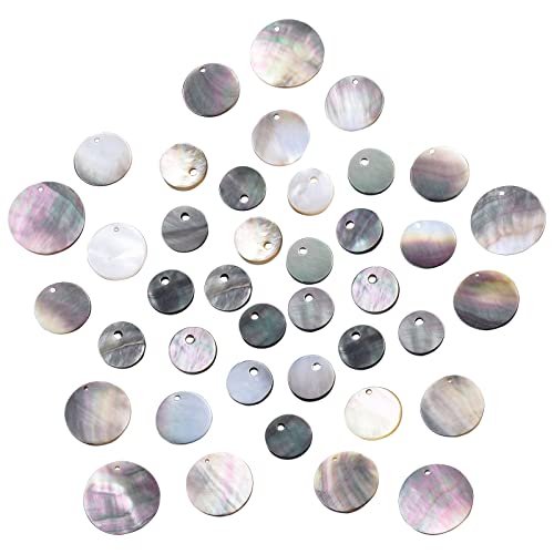 SUNNYCLUE 1 Box 40Stück 4Größen Muschel Anhänger Flache Runde Natürliche Schwarze Lippen Muschel Anhänger Scheibe Münze Perlen Ozean Strand Hawaii Stil Für Die Schmuckherstellung Charms DIY Armbänder SUNNYCLUE 1 Box 40Stück 4Größen Muschel Anhänger Flache Runde Natürliche Schwarze Lippen Muschel Anhänger Scheibe Münze Perlen Ozean Strand Hawaii Stil Für Die Schmuckherstellung Charms DIY Armbänder von SUNNYCLUE