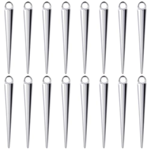 SUNNYCLUE 1 Box 50 Stück Spike Charms Perlen Kegel Charms Antik Silber Gothic Lange Spikes Kegel Tibetischer Vintage Rund Gothic Charme Bulk Für Die Schmuckherstellung Anhänger Frauen DIY Halsketten SUNNYCLUE 1 Box 50 Stück Spike Charms Perlen Kegel Charms Antik Silber Gothic Lange Spikes Kegel Tibetischer Vintage Rund Gothic Charme Bulk Für Die Schmuckherstellung Anhänger Frauen DIY Halsketten von SUNNYCLUE