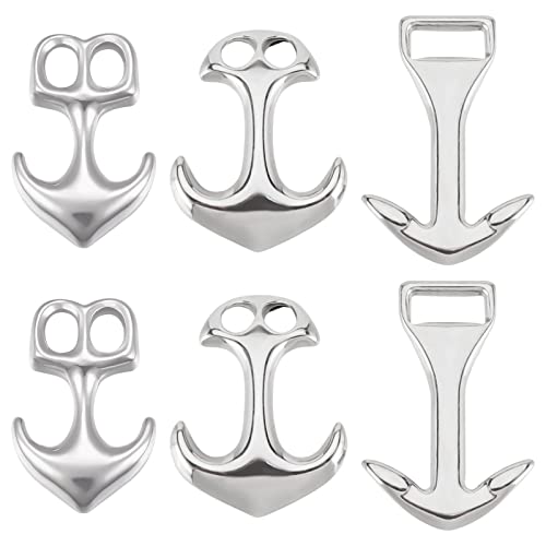 SUNNYCLUE 1 Box 6 Stück 3 Stile 304 Edelstahl Armbandverschluss Ankerhakenverschluss Ozean Hawaii Sommer Link Lederbandenden Verbindungsverschlüsse Für Die Schmuckherstellung Erwachsene DIY Halskette SUNNYCLUE 1 Box 6 Stück 3 Stile 304 Edelstahl Armbandverschluss Ankerhakenverschluss Ozean Hawaii Sommer Link Lederbandenden Verbindungsverschlüsse Für Die Schmuckherstellung Erwachsene DIY Halskette von SUNNYCLUE
