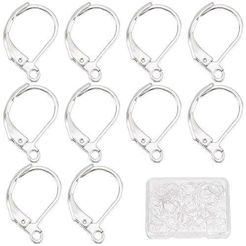SUNNYCLUE 1 Box 60 Stück 925 Sterlingsilber Plattierte Französische Ohrringhaken Französische Brisur Ohrringhaken Ohrbügel Ohrbügel Für Schmuckherstellung Zubehör DIY Zubehör Für Baumelnde Ohrringe SUNNYCLUE 1 Box 60 Stück 925 Sterlingsilber Plattierte Französische Ohrringhaken Französische Brisur Ohrringhaken Ohrbügel Ohrbügel Für Schmuckherstellung Zubehör DIY Zubehör Für Baumelnde Ohrringe von SUNNYCLUE