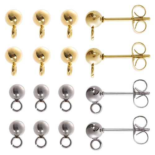 SUNNYCLUE 1 Box 80 Stück 20 Paar Echte 18K Vergoldete Kugelstecker Ohrstecker Mit Öse 4 mm Ohrstecker Ohrstecker Ohrstecker Silber Gold Ohrstecker Für Die Schmuckherstellung DIY Baumelnde Ohrringe SUNNYCLUE 1 Box 80 Stück 20 Paar Echte 18K Vergoldete Kugelstecker Ohrstecker Mit Öse 4 mm Ohrstecker Ohrstecker Ohrstecker Silber Gold Ohrstecker Für Die Schmuckherstellung DIY Baumelnde Ohrringe von SUNNYCLUE