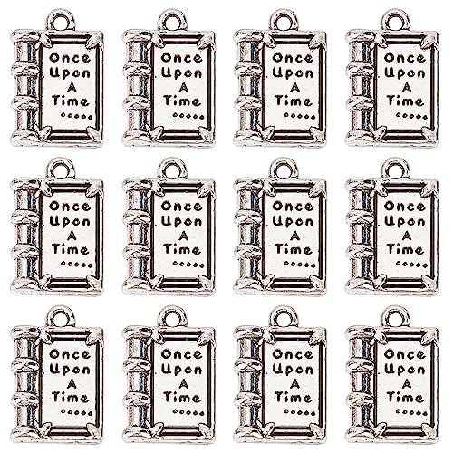 SUNNYCLUE 1 Box 80 Stück Buch Charms Inspirierende Nachrichten Charms Abschluss Charms Buch Charm Große Schul Inspirationswörter 2023 Bücher Charms Für Die Schmuckherstellung Charms DIY Handwerk Geden von SUNNYCLUE