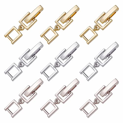 SUNNYCLUE 1 Box 9 Stück 3 Farben Faltschließe Verlängerung Faltschließe Verlängerungsschließe Messing Faltschließe Halskettenverlängerung Für Schmuckherstellung Armbänder Erwachsene DIY Zubehör Silber SUNNYCLUE 1 Box 9 Stück 3 Farben Faltschließe Verlängerung Faltschließe Verlängerungsschließe Messing Faltschließe Halskettenverlängerung Für Schmuckherstellung Armbänder Erwachsene DIY Zubehör Silber von SUNNYCLUE