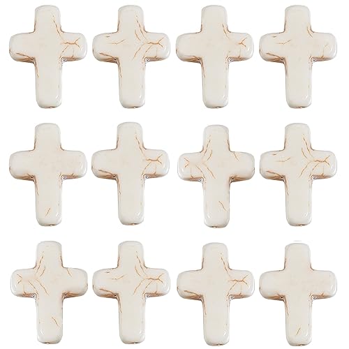SUNNYCLUE 1 Box Ca. 40 Stück Kreuzperlen Weiße Synthetische Türkisfarbene Perlen Kleine Taschenkreuze In Großen Mengen Mini Kreuz Charm Perlen Kruzifix Perlen Für Die Schmuckherstellung Perlen Set DI SUNNYCLUE 1 Box Ca. 40 Stück Kreuzperlen Weiße Synthetische Türkisfarbene Perlen Kleine Taschenkreuze In Großen Mengen Mini Kreuz Charm Perlen Kruzifix Perlen Für Die Schmuckherstellung Perlen Set DI von SUNNYCLUE