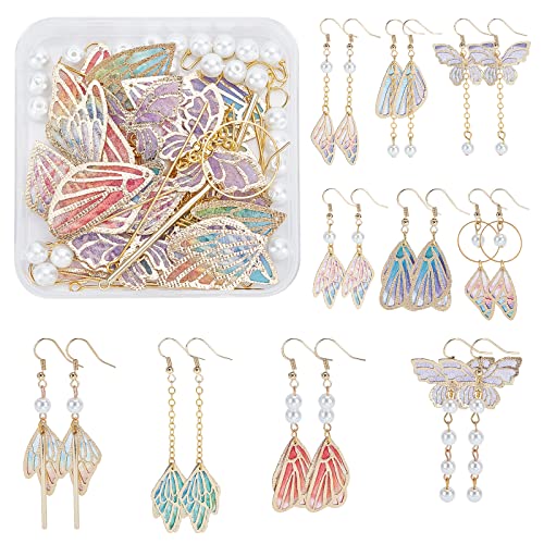 SUNNYCLUE 1 Box DIY 10 Paar Insektenflügel Ohrringe Herstellung Kits Schmetterlingsflügel Schmuck Zubehör Flügel Charms Anhänger & Glasperlen Mit Biegeringen Für DIY Dekorationen Zubehör Zubehör SUNNYCLUE 1 Box DIY 10 Paar Insektenflügel Ohrringe Herstellung Kits Schmetterlingsflügel Schmuck Zubehör Flügel Charms Anhänger & Glasperlen Mit Biegeringen Für DIY Dekorationen Zubehör Zubehör von SUNNYCLUE