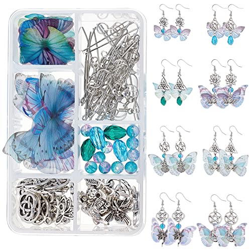SUNNYCLUE 1 Box DIY 8 Paar Schmetterlingsflügel Ohrringe Herstellung Kits Knoten Lotus Charms Transparente Epoxidharz Charms Anhänger & Glasperlen Mit Biegeringen Für DIY Dekorationen Zubehör Zubehör SUNNYCLUE 1 Box DIY 8 Paar Schmetterlingsflügel Ohrringe Herstellung Kits Knoten Lotus Charms Transparente Epoxidharz Charms Anhänger & Glasperlen Mit Biegeringen Für DIY Dekorationen Zubehör Zubehör von SUNNYCLUE