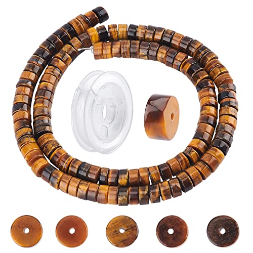 SUNNYCLUE 1 Box Gelbes Tigerauge Lose Abstandsperlen Lose Halbedelstein-Armband-Perlen-Kit & 1 Rollen Dehnbarer Elastischer Perlenfaden Für DIY-Halsketten-Schmuckherstellung Basteln SUNNYCLUE 1 Box Gelbes Tigerauge Lose Abstandsperlen Lose Halbedelstein-Armband-Perlen-Kit & 1 Rollen Dehnbarer Elastischer Perlenfaden Für DIY-Halsketten-Schmuckherstellung Basteln von SUNNYCLUE
