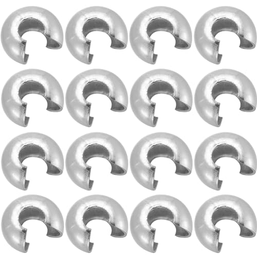 SUNNYCLUE 1 Box Mit 120 Stück 4 mm Quetschperlenabdeckungen Halbrund Offene Quetschperlen Knotenabdeckung Kleine Metall Endkappen Edelstahl Abstandsperlen Abdeckung Für Schmuckherstellung DIY Handwerk SUNNYCLUE 1 Box Mit 120 Stück 4 mm Quetschperlenabdeckungen Halbrund Offene Quetschperlen Knotenabdeckung Kleine Metall Endkappen Edelstahl Abstandsperlen Abdeckung Für Schmuckherstellung DIY Handwerk von SUNNYCLUE
