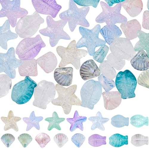 SUNNYCLUE 1 Box Mit 150 Stück Seestern Perlen Fisch Glasperlen Muschelperlen Lose Blau Rosa Grün Sommer Ozean Tier Charm Perlen Doppelseitige Lose Abstandsperlen Für Schmuckherstellungs Kits DIY Baste SUNNYCLUE 1 Box Mit 150 Stück Seestern Perlen Fisch Glasperlen Muschelperlen Lose Blau Rosa Grün Sommer Ozean Tier Charm Perlen Doppelseitige Lose Abstandsperlen Für Schmuckherstellungs Kits DIY Baste von SUNNYCLUE