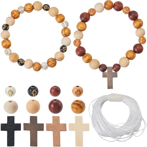 SUNNYCLUE 1 Box Mit 280 Holzkreuz Anhängern Holzkreuz Perlen Osterrosenkränze Kruzifix Perlen Kleine Kreuze Mini Kreuz Anhänger Runde Abstandshalter Lose Perlen Für Schmuckherstellungs Sets DIY Ohrrin SUNNYCLUE 1 Box Mit 280 Holzkreuz Anhängern Holzkreuz Perlen Osterrosenkränze Kruzifix Perlen Kleine Kreuze Mini Kreuz Anhänger Runde Abstandshalter Lose Perlen Für Schmuckherstellungs Sets DIY Ohrrin von SUNNYCLUE