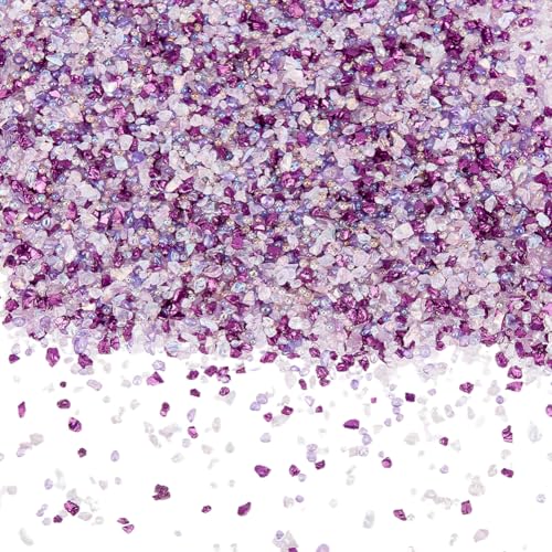 SUNNYCLUE 1 Schachtel 100g Lila Zerstoßenes Glas Glitzer Zerbrochene Glasstücke 14 5mm Klein Zerstoßen Unregelmäßig Kristallsplitter Klobige Pailletten Zum Basteln Vasenfüller Nagelkunst DIY Schmuckh SUNNYCLUE 1 Schachtel 100g Lila Zerstoßenes Glas Glitzer Zerbrochene Glasstücke 14 5mm Klein Zerstoßen Unregelmäßig Kristallsplitter Klobige Pailletten Zum Basteln Vasenfüller Nagelkunst DIY Schmuckh von SUNNYCLUE