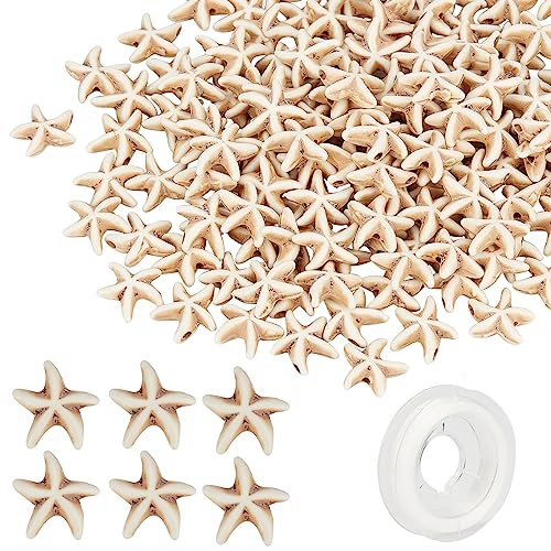 SUNNYCLUE 1 Schachtel Mit 160Stück Seestern Türkis Perlen Ozean Seestern Geschnitzte Zwischenperlen Mit 11 Yard Elastischem Faden Für DIY SchmuckSchmuckherstellung Armbändern Und Ohrringen Antik Weiß SUNNYCLUE 1 Schachtel Mit 160Stück Seestern Türkis Perlen Ozean Seestern Geschnitzte Zwischenperlen Mit 11 Yard Elastischem Faden Für DIY SchmuckSchmuckherstellung Armbändern Und Ohrringen Antik Weiß von SUNNYCLUE