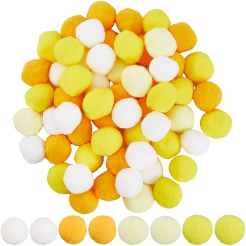 SUNNYCLUE 100 Stück Gelbe Pompom Bälle Pompons Großpackung 25mm Polyester Mehrfarbig Weich Flauschig Flauschige Dekoration Runde Kleine Pompom Bälle Zum Selbermachen Kreatives Kunsthandwerk Party Heim SUNNYCLUE 100 Stück Gelbe Pompom Bälle Pompons Großpackung 25mm Polyester Mehrfarbig Weich Flauschig Flauschige Dekoration Runde Kleine Pompom Bälle Zum Selbermachen Kreatives Kunsthandwerk Party Heim von SUNNYCLUE