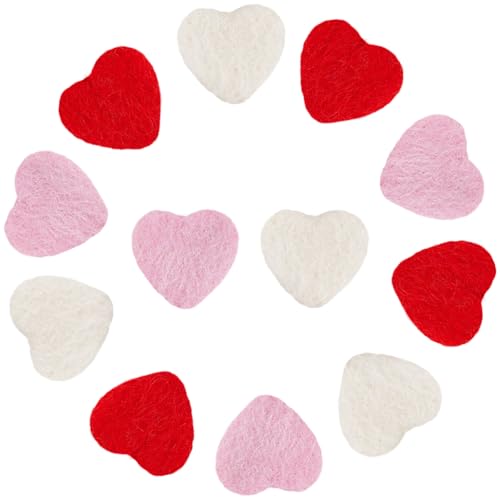 SUNNYCLUE 12 Stück 3 Farben Herz Filzformen Bastelwolle Bälle Rosa Rot Weiß Valentinstag Mütter Väter Liebesherzen Nadelfilz Pom Pom Perlen Dekoration Für DIY Kunsthandwerk Zuhause Party Girlanden Orn SUNNYCLUE 12 Stück 3 Farben Herz Filzformen Bastelwolle Bälle Rosa Rot Weiß Valentinstag Mütter Väter Liebesherzen Nadelfilz Pom Pom Perlen Dekoration Für DIY Kunsthandwerk Zuhause Party Girlanden Orn von SUNNYCLUE