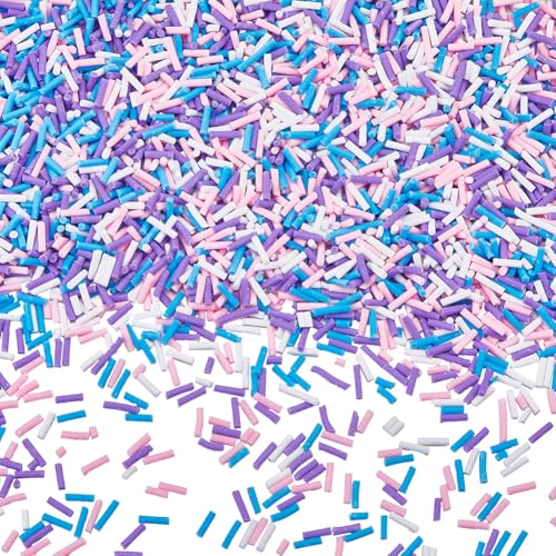 SUNNYCLUE 120g 4 Farben Blau/Violett Streusel Aus Polymer Ton Scheiben Weiß/Rosa Imitat Aus Künstlichem Bonbonzucker Dessert Cupcake Mini Dekorationen Streusel Für Nagelkunst Kuchen Handyhülle DIY Ba SUNNYCLUE 120g 4 Farben Blau/Violett Streusel Aus Polymer Ton Scheiben Weiß/Rosa Imitat Aus Künstlichem Bonbonzucker Dessert Cupcake Mini Dekorationen Streusel Für Nagelkunst Kuchen Handyhülle DIY Ba von SUNNYCLUE
