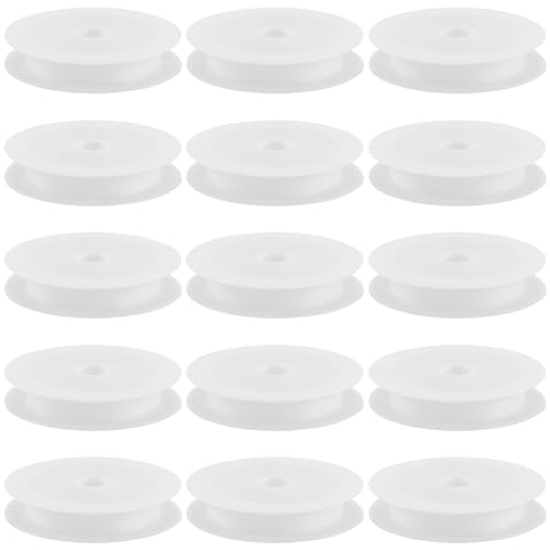 SUNNYCLUE 15 Stück Kunststoffspulen Leere Garnspule Weiß 69cm Großer Durchmesser Flache Schnur Kordel Seil Draht Häkelgarn Spitzen Organizer Spulen Zum Nähen Sticken Weben DIY Bastelzubehör SUNNYCLUE 15 Stück Kunststoffspulen Leere Garnspule Weiß 69cm Großer Durchmesser Flache Schnur Kordel Seil Draht Häkelgarn Spitzen Organizer Spulen Zum Nähen Sticken Weben DIY Bastelzubehör von SUNNYCLUE