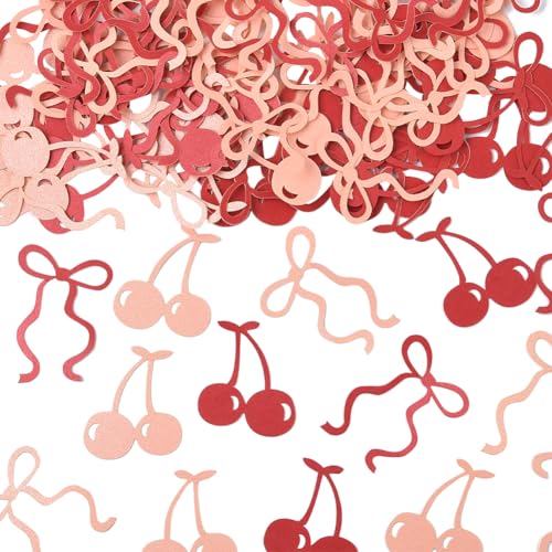 SUNNYCLUE 200 Stück Kirsch Party Konfetti Rosa Schleife Konfetti Rotes Papier Kokette Schleife Kirschen Geformte Tische Pailletten Streukunst Glitzer Für Geburtstag Weihnachten Hochzeit Party DIY Deko SUNNYCLUE 200 Stück Kirsch Party Konfetti Rosa Schleife Konfetti Rotes Papier Kokette Schleife Kirschen Geformte Tische Pailletten Streukunst Glitzer Für Geburtstag Weihnachten Hochzeit Party DIY Deko von SUNNYCLUE