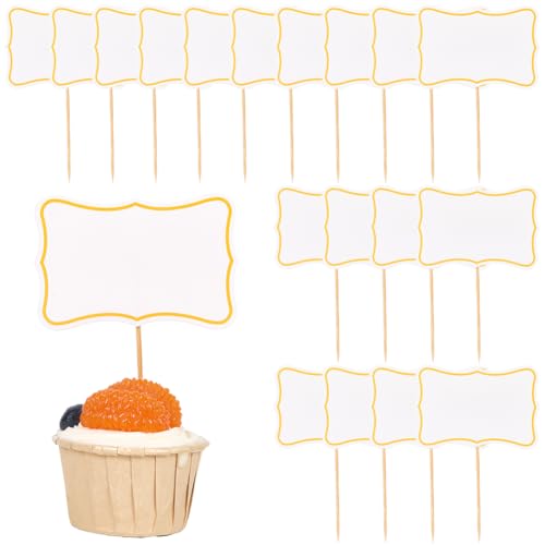 SUNNYCLUE 30 Stück Zahnstocher Kuchenaufsatz Blanko Cupcake Aufsätze Weißes Papier Beschreibbar Rechteckig Käseflaggen Etiketten Einlegekarten Dekoration Mit Aufklebern Für Abendessen Hochzeit Geburts SUNNYCLUE 30 Stück Zahnstocher Kuchenaufsatz Blanko Cupcake Aufsätze Weißes Papier Beschreibbar Rechteckig Käseflaggen Etiketten Einlegekarten Dekoration Mit Aufklebern Für Abendessen Hochzeit Geburts von SUNNYCLUE
