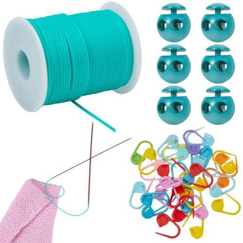 SUNNYCLUE 36 Stück Strick Häkelmarker Strickgummischnur Seegrün Verriegelungsnadel Clipzähler Mit Stoppern Und Schmuckkordeln Für Frauen DIY Projekte Weihnachtsbedarf Geschenke Nadeln Basteln SUNNYCLUE 36 Stück Strick Häkelmarker Strickgummischnur Seegrün Verriegelungsnadel Clipzähler Mit Stoppern Und Schmuckkordeln Für Frauen DIY Projekte Weihnachtsbedarf Geschenke Nadeln Basteln von SUNNYCLUE