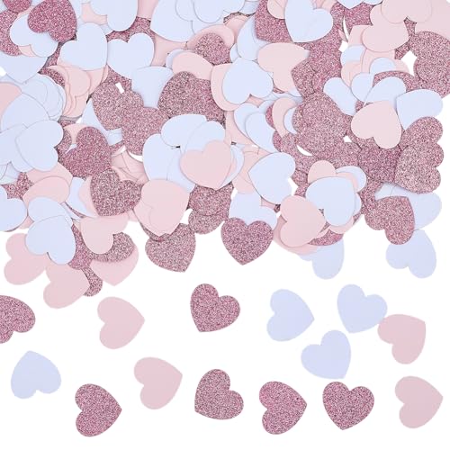 SUNNYCLUE 360 Stück Herz Papier Konfetti Hochzeitstisch Streuung Liebesherzen Valentinstag Mütter Seidenpapier Streukonfetti Für Brautparty Hochzeit Verlobung Zeremonie Jahrestag Party Dekoration SUNNYCLUE 360 Stück Herz Papier Konfetti Hochzeitstisch Streuung Liebesherzen Valentinstag Mütter Seidenpapier Streukonfetti Für Brautparty Hochzeit Verlobung Zeremonie Jahrestag Party Dekoration von SUNNYCLUE