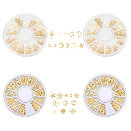 SUNNYCLUE 4 Boxen Stern Mond Sonne Schneeflocke Harzfüller Charms Messing Epoxidharz Zubehör Kosmos Epoxidharz Füllstoffe Für Nail Art Dekoration Zubehör Sammelalben Basteln Gold SUNNYCLUE 4 Boxen Stern Mond Sonne Schneeflocke Harzfüller Charms Messing Epoxidharz Zubehör Kosmos Epoxidharz Füllstoffe Für Nail Art Dekoration Zubehör Sammelalben Basteln Gold von SUNNYCLUE