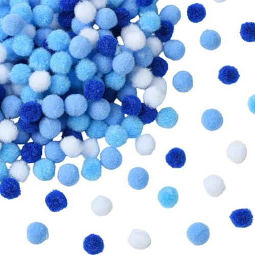 SUNNYCLUE 400 Stück 10mm Blaue Pompom Bälle Zum Basteln von Pom Poms Aus Polyester Klein Mini Sommer Ozean Kunst Und Handwerk Flauschige Flauschige Pompons Großpackung Für Partygeschenke Zuhause Winte SUNNYCLUE 400 Stück 10mm Blaue Pompom Bälle Zum Basteln von Pom Poms Aus Polyester Klein Mini Sommer Ozean Kunst Und Handwerk Flauschige Flauschige Pompons Großpackung Für Partygeschenke Zuhause Winte von SUNNYCLUE