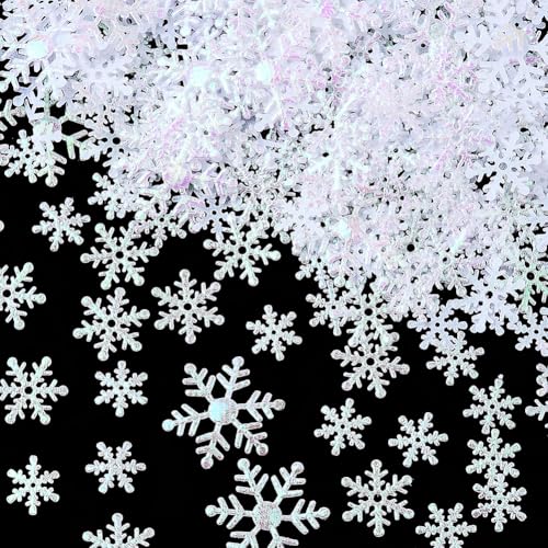 SUNNYCLUE 6 Beutel 3 Größen Schneeflocken Konfetti Dekorationen Schnee Streupailletten Weiß Kunststoff Schneeflocke Tischkonfetti Weihnachten Winter Glitzer für Hochzeit Geburtstag Urlaub Feier Party SUNNYCLUE 6 Beutel 3 Größen Schneeflocken Konfetti Dekorationen Schnee Streupailletten Weiß Kunststoff Schneeflocke Tischkonfetti Weihnachten Winter Glitzer für Hochzeit Geburtstag Urlaub Feier Party von SUNNYCLUE
