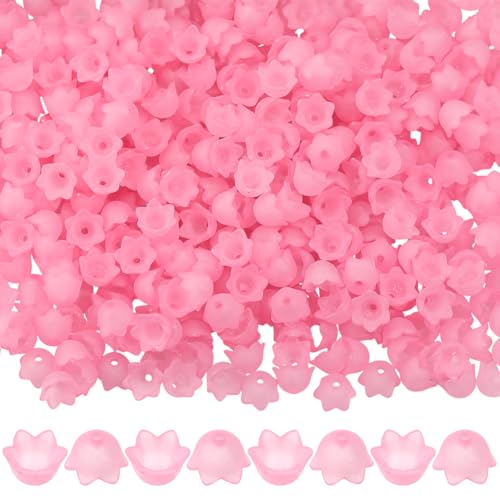 SUNNYCLUE 600 Stück Maiglöckchenperlen Acryl Blumen Perlenkappen Rosa Transparent Frühlingsblumen Glockenblumenform Lose Enden Mini Abstandshalter Für Die Schmuckherstellung Armbänder Halsketten DIY B SUNNYCLUE 600 Stück Maiglöckchenperlen Acryl Blumen Perlenkappen Rosa Transparent Frühlingsblumen Glockenblumenform Lose Enden Mini Abstandshalter Für Die Schmuckherstellung Armbänder Halsketten DIY B von SUNNYCLUE